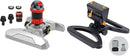 Eden 96122 6-Pattern Mobile Rotary Sprinkler Bundle with Melnor 65131AMZ Mini Oscillator Sprinkler, Waters Up to 80 ft. Diameter by GreenHaven Gardens