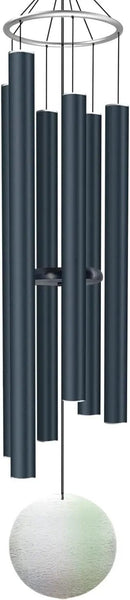 ASTARIN Extra Large Wind Chimes Outdoor Deep Tone,66 Inch Wind Chimes for Outside with 6 Tubes Tuned Relaxing Melody,Memorial Wind Chimes Large for Mom,Garden Decor,Black by CozyNest Decor