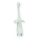 Dr. Brown's Infant-to-Toddler Toothbrush, Elephant, Mint, 0-3 Years by TinyTreasures Baby Boutique
