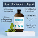 Cool Mint Remineralizing Mouthwash | Hydroxyapatite & Colloidal Silver Formula | Alcohol-Free | Fluoride-Free Mouth Rinse by CozyNest Decor