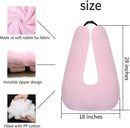 Travel Pillow Cushion for The Back Seat of Car Car Pillow for Kids A Sleeping Artifact Suitable for Long-Distance Travel of Adults and Children Travel Pillow for Kids Pink by TinyTreasures Baby Boutique