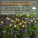 4 Pack Outdoor Solar Firefly Lights, 40 Globes LED, Waterproof, Warm White by GreenHaven Gardens
