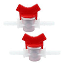Murtenze 2Pcs 5/16 inch Hose Barbed Ball Valve Drip Irrigation Ball Valve Shut Off Switch for Drip Irrigation and Aquariums by GreenHaven Gardens