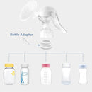 NCVI Manual Breast Pump for Breastfeeding Small Nipple, 20mm Silicone Soft Flange Single Hand Held Pump Breast Milk 5oz, BPA-Free with Two Kinds of Suction Adjusted Suitable for 17/18/19/20mm Nipples by TinyTreasures Baby Boutique