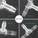 1" Tee Fitting Equal Barb 3 Way Hose Barb Fitting Splicer Joint Mender Adapter Union Fitting for Fuel Gas Liquid Air (Pack of 5) by GreenHaven Gardens