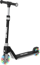 Gotrax K03 Kick Scooter for Kids, 5" LED RGB Lighted Wheels, 4.6 Lbs Lightweight and One-Click Detachable Design, Height Adjustable Handlebars, Anti-Slip Deck and Max Load 110 Lbs for Boy&Girl Age 3+ by TinyTreasures Baby Boutique