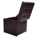 Foldable Cube Ottoman Pouffe Storage Seat by LJGDeals