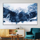 Abstract Blue Mountain Canvas Wall Art – Modern Triptych by MyGreatCanvas | Canvas Wall Art Prints | Photo Prints & Wall Decor
