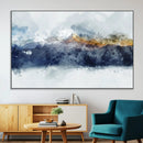 Abstract Mountain Range Art Canvas Print | 3 Panel by MyGreatCanvas | Canvas Wall Art Prints | Photo Prints & Wall Decor