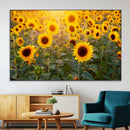 Sunflower Sunshine Wall Art Canvas Print by MyGreatCanvas | Canvas Wall Art Prints | Photo Prints & Wall Decor