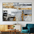 Abstract Painting Canvas Wall Art Print Paint Drip Art Brush