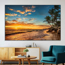 Sunset Wall Art Canvas Print
