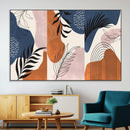 Boho Wall Art Canvas Print Set Mid-Century Prints Bohemian