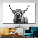 Fanny Scottish Highland Cow Cattle Art Print Farmhouse Wall