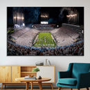 Penn Stadium Football Wall Art Canvas Print, Pennsylvania
