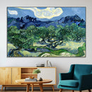 Olive Trees Van Gogh Wall Art Canvas Print