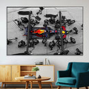 RedBull Formula 1 Canvas Wall Art Print