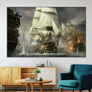 Pirate Ship War Wall Art Canvas Print by MyGreatCanvas | Canvas Wall Art Prints | Photo Prints & Wall Decor