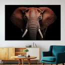 Wild Elephant Wall Art Canvas Print, Africa Savannah Wild by MyGreatCanvas | Canvas Wall Art Prints | Photo Prints & Wall Decor