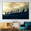 Fellowship Journey Wall Art – Fantasy Adventure Canvas Print by MyGreatCanvas | Canvas Wall Art Prints | Photo Prints & Wall Decor