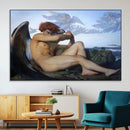 Fallen Angel Wall Art Canvas Print – Classic Art, Framed, by MyGreatCanvas | Canvas Wall Art Prints | Photo Prints & Wall Decor