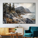 Serene Coastal View of Acadia National Park - Stunning