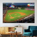 Angel Stadium Aerial Canvas Print – Los Angeles Angels