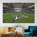 Dallas Cowboys Football Team Print - Arlington AT&T Stadium by MyGreatCanvas | Canvas Wall Art Prints | Photo Prints & Wall Decor