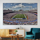 Buffalo Bills Highmark Stadium Wall Art Canvas Print - Bills