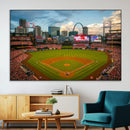 Busch Stadium Wall Art Print | St. Louis Cardinals Baseball by MyGreatCanvas | Canvas Wall Art Prints | Photo Prints & Wall Decor
