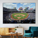 New York Mets Baseball Team Print - Citi Field Stadium Wall