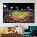 Fenway Park Wall Art Canvas Print | Large Baseball Stadium