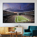 New England Patriots Football Team Print - Foxborough by MyGreatCanvas | Canvas Wall Art Prints | Photo Prints & Wall Decor
