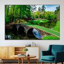Augusta National Golf Club Wall Art - Panoramic Bridge &