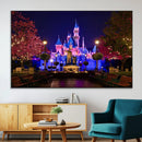 Castle Large Wall Art Disney Magic Kingdom Kids Room Decor -