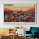 Framed Yayoi Kusama 1986 Wall Art Print – Japanese Wall Art