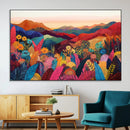 YAYOI KUSAMA Abstract Print - Landscape Canvas Wall Art by MyGreatCanvas | Canvas Wall Art Prints | Photo Prints & Wall Decor