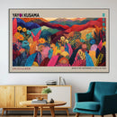 Yayoi Kusama Wall Art Canvas Print, Abstract Art, Large