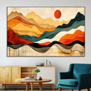 Mid Century Wall Art Print - Abstract Woodland Print - by MyGreatCanvas | Canvas Wall Art Prints | Photo Prints & Wall Decor