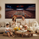 Texas Stadium Night Game Wall Art Canvas Print – Vibrant