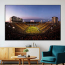 Iowa Hawkeyes Kinnick Stadium Wall Art Canvas Print, Framed