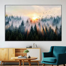 Abstract Forest Wall Art - Serene Nature Canvas Print with by MyGreatCanvas | Canvas Wall Art Prints | Photo Prints & Wall Decor