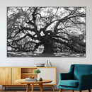 Ancient Oak Wall Art Canvas Print – Gnarled Tree Twisted by MyGreatCanvas | Canvas Wall Art Prints | Photo Prints & Wall Decor