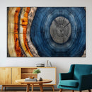 Abstract Tree Rings Wall Art Canvas Print – Modern Wood by MyGreatCanvas | Canvas Wall Art Prints | Photo Prints & Wall Decor