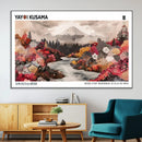Yayoi Kusama Wall Art Canvas Print – Framed Large Abstract
