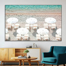 Calm Beach Wall Art – Framed Turquoise Water Canvas Artwork, by MyGreatCanvas | Canvas Wall Art Prints | Photo Prints & Wall Decor