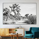 Joshua Tree Wall Art – Black & White Canvas Print, Nature by MyGreatCanvas | Canvas Wall Art Prints | Photo Prints & Wall Decor