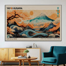 Yayoi Kusama Wall Art Canvas Print – Framed Large Abstract