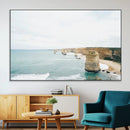 Twelve Apostles Wall Art Canvas Print – Framed Coastal