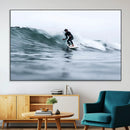 Surfer on Wave Wall Art Canvas Print – Framed Ocean by MyGreatCanvas | Canvas Wall Art Prints | Photo Prints & Wall Decor